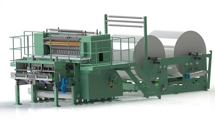 全自動棉柔巾折疊整理一體機